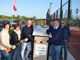 Bij Botz Padel in Lokeren kunnen de sportievelingen hun versleten ballen in een recuperatiebak droppen.