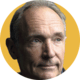 De mensen: sir Tim Berners-Lee, Pedro De Bruyckere en Dirk Ramaekers