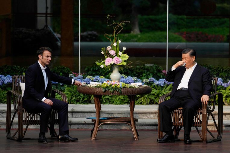 French President Macron has been strongly condemned for his comments on Taiwan