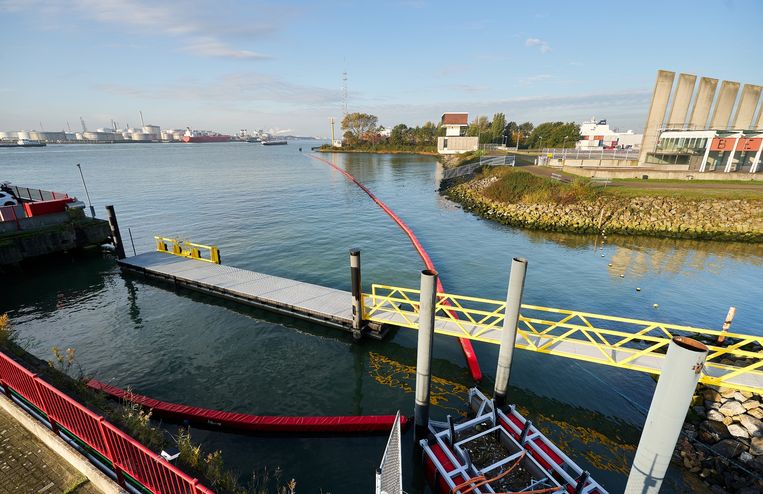 Het opvangsysteem Catchy. Beeld Rijkswaterstaat