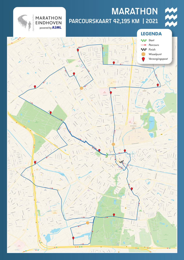 Marathon Eindhoven programma, routes en bereikbaarheid Foto ed.nl