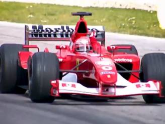 Legendarische Ferrari F2002 van Schumacher geveild voor 5,4 miljoen euro