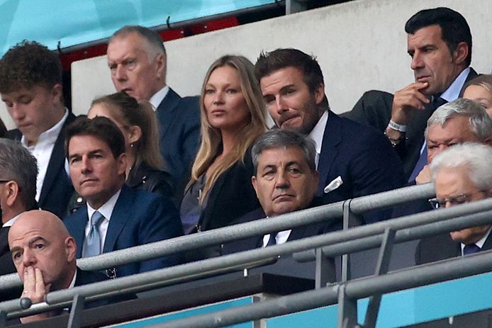Gianni Infantino, Tom Cruise, David Beckham, Kate Moss et Luis Figo