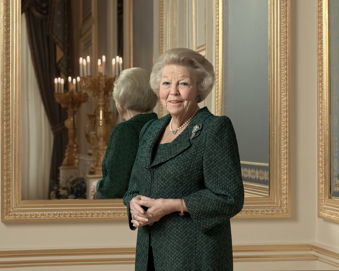 Portretfoto's naar aanleiding van de 85ste verjaardag van Prinses Beatrix