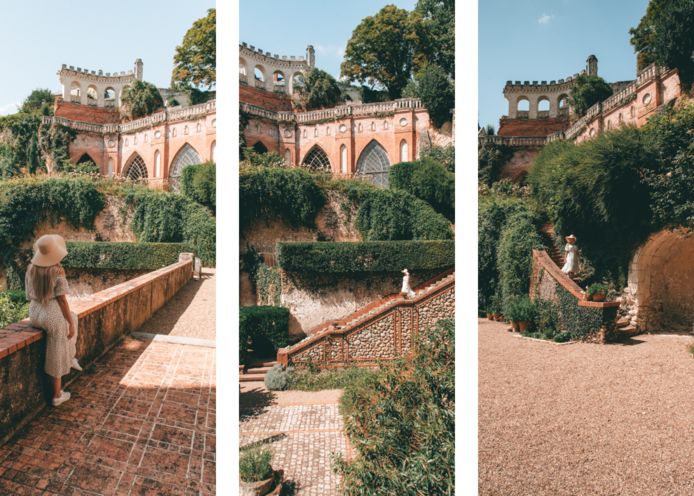"En Vallée du Loir, nous avons pris des photos du Château de Poncé sous différents angles.