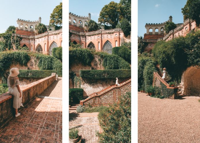 "In Vallée du Loir hebben we vanop verschillende perspectieven foto's gemaakt van 'Le Château de Poncé'.