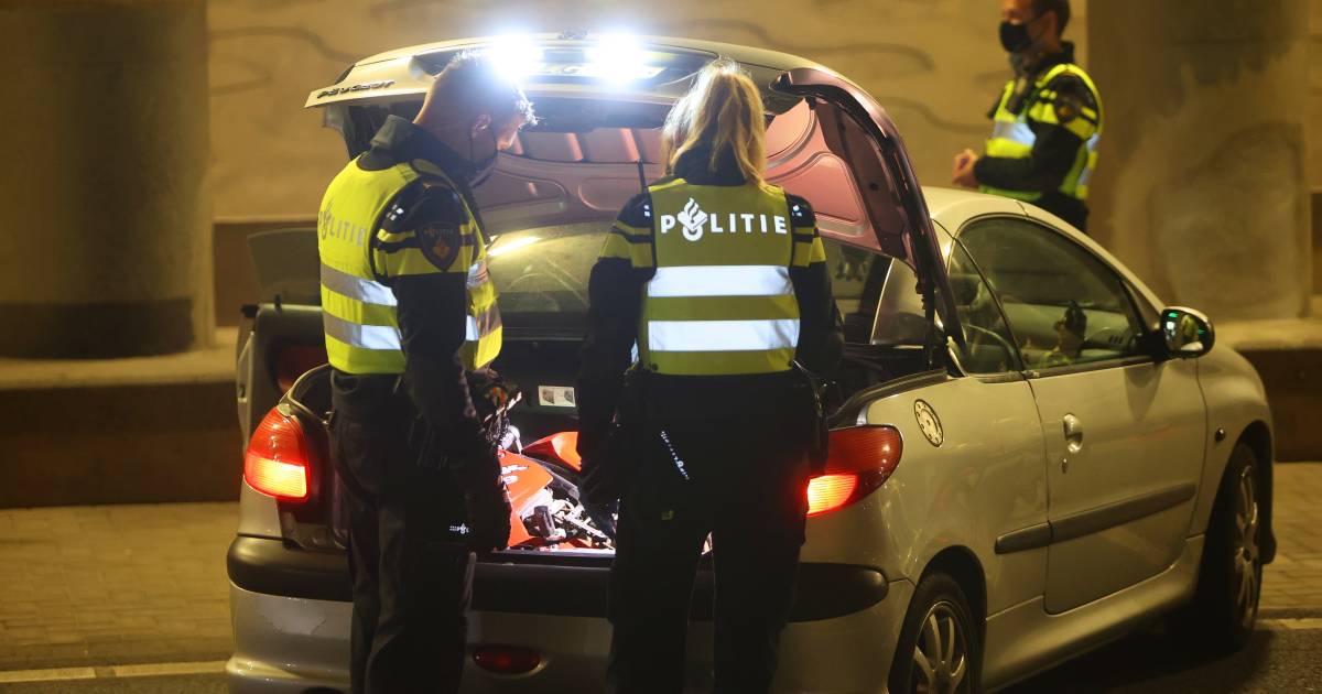 Voor 9,5 miljoen euro aan crystal meth gevonden bij controle op A58 bij Gilze
