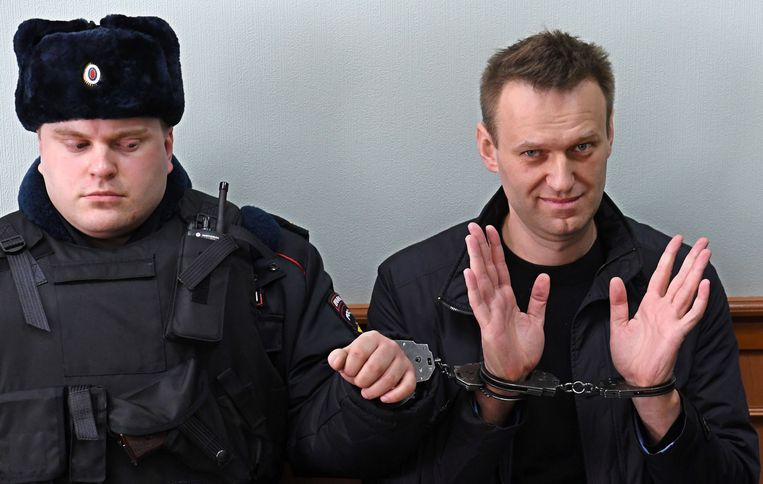 Oppositieleider Alexej Navalny op een archieffoto.  Beeld AFP
