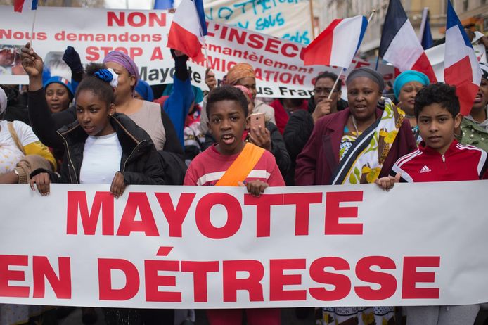 Protest Mayotte.