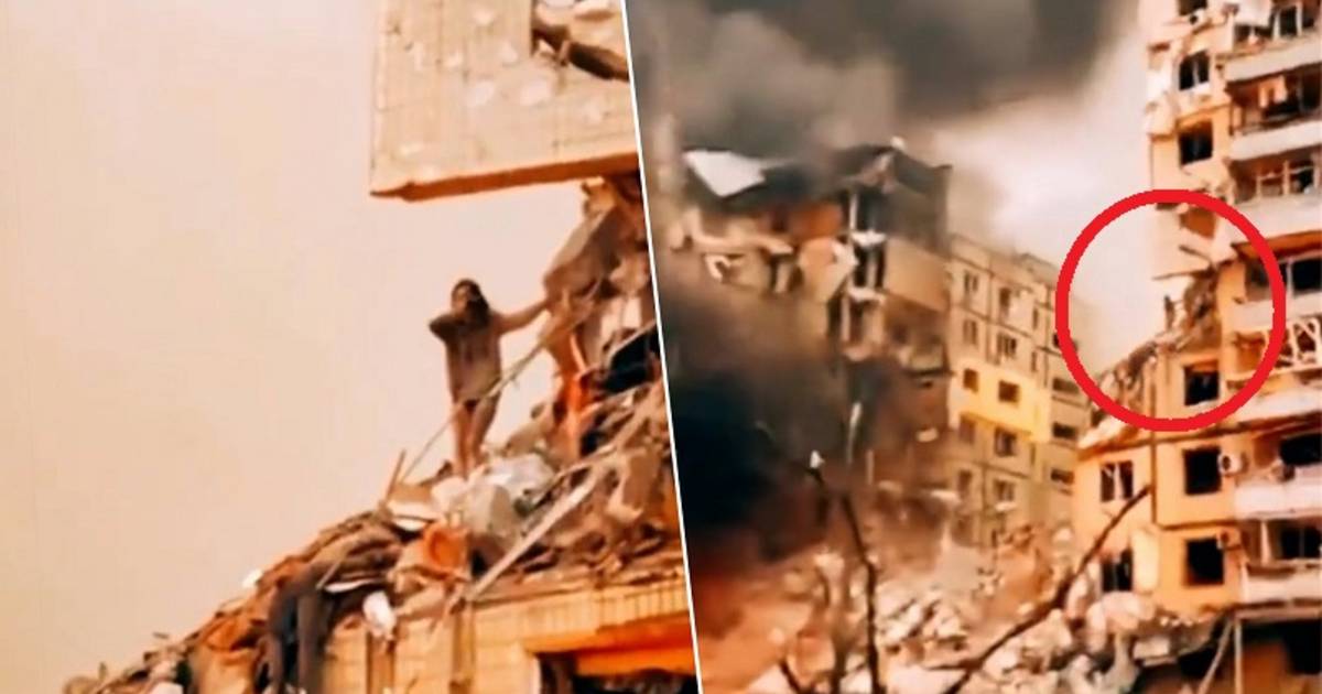 La disperata Anastasia (23) si è seduta da sola vicino alla vasca da bagno dopo un colpo missilistico, e poi è seguito un salvataggio miracoloso |  Guerra Ucraina e Russia