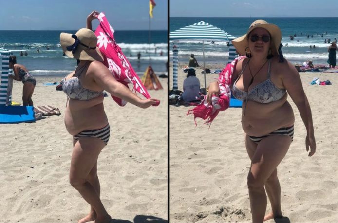 Shelly Werd Uitgelachen Omdat Ze In Bikini Op Strand Verscheen Nu Slaat Ze Terug Met Vlijmscherpe Boodschap Buitenland Hln Be