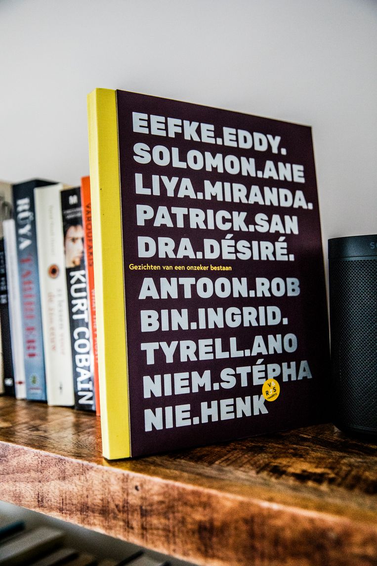 In Gezichten van een onzeker bestaan laat ’S Jongers de mensen over wie hij adviezen schrijft, zelf aan het woord.  Beeld Aurélie Geurts