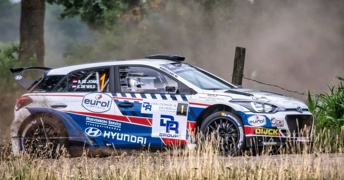 Zware crash Bob de Jong op eerste KP GTC Rally Wedstrijd ligt bijna