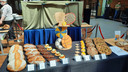De presentatie van werk van de studenten patisserie en boulangerie van het Summa College in Eindhoven.