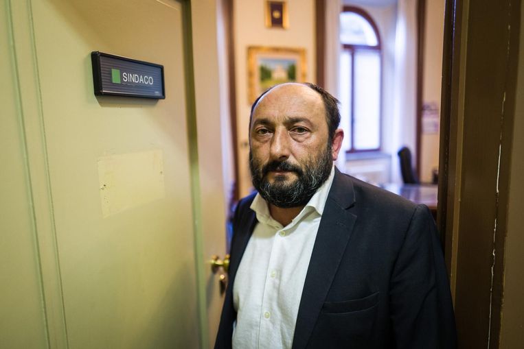 Giorgio Frassineti: 'De Italiaanse omgang met het fascistisch verleden is ongezond.' Beeld Nicola Zolin 