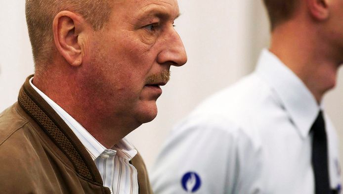 Danny Mathijs, lors de son procès en 2010 à Gand
