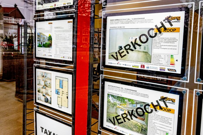 In Amersfoort zijn de huizenprijzen vorig jaar met tien procent gestegen ten opzichte van 2020.
