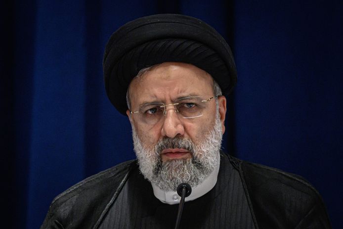 De Iraanse president Ebrahim Raisi.