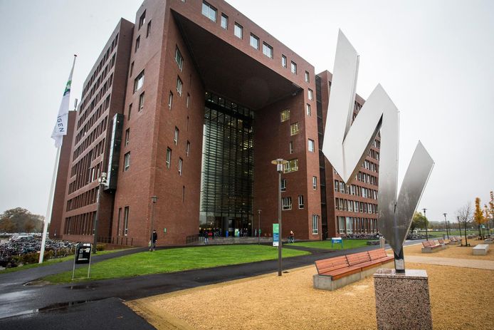 Gebouw van de universiteit van Wageningen.