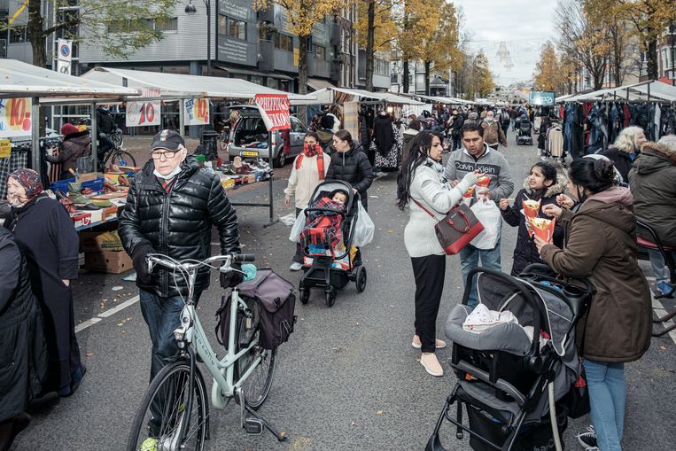 De Dappermarkt. Beeld Jakob van Vliet