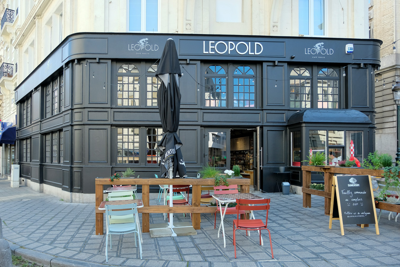 Zesde Leopold Café op Brussels grondgebied geopend in Vrijheidswijk ...