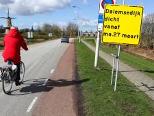 Dalemsedijk naar binnenstad tot eind 2023 dicht voor alle versterkingswerk: ‘Nodig met oog op veiligheid’