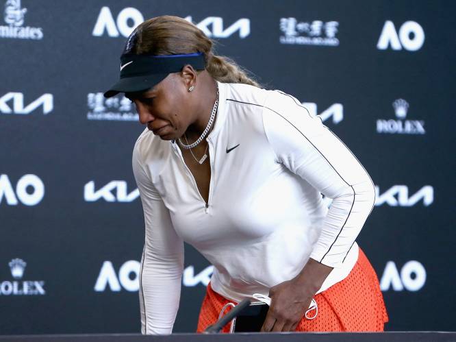 Serena Williams verlaat persconferentie in tranen: “Als ik ooit afscheid neem, ga ik dat niet zeggen”