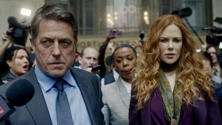 Hugh Grant en Nicole Kidman als upper class-echtpaar in 'The Undoing’. Beeld HBO