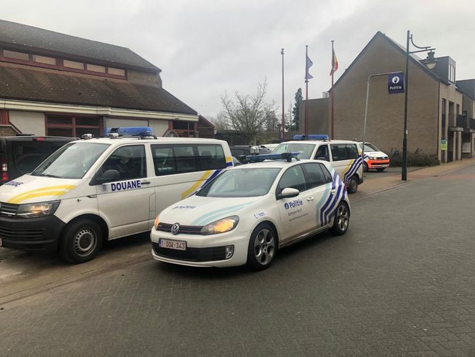 Politiezone Kempen Noord-Oost voerde de controle uit in samenwerking met de douane