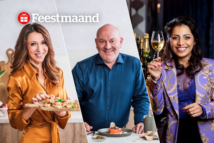Sandra Bekkari, Piet Huysentruyt en Sepideh Sedaghatnia geven hun tips voor lekkere en voordelige feestdagen.