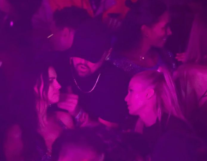 Leonardo Di Caprio e Irina Shayk al Coachella.