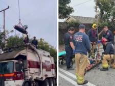 Une femme piégée dans un camion poubelle secourue en Californie
