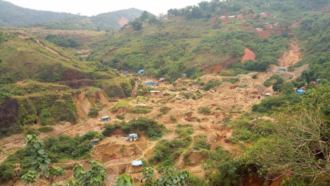 Minstens 50 doden bij instorting goudmijn in Congo