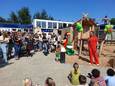 Het nieuwe duurzame schoolplein van basisschool Blink in 's-Gravenzande wordt feestelijk geopend.