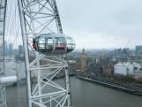 Schoonmaker geeft London Eye op grote hoogte een opfrisbeurt