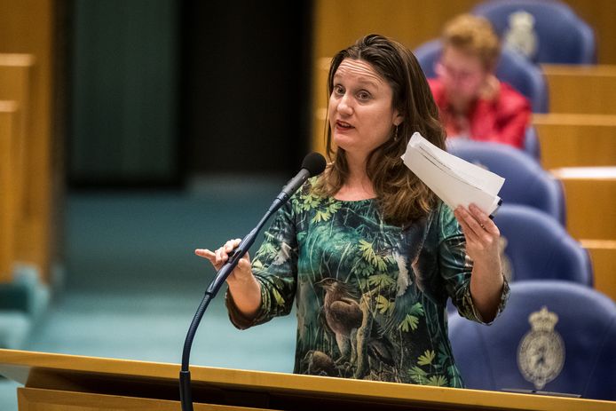 Kamerlid Suzanne Kröger van GroenLinks: ,,De minister laat de mensen in Oost-Nederland in onzekerheid."