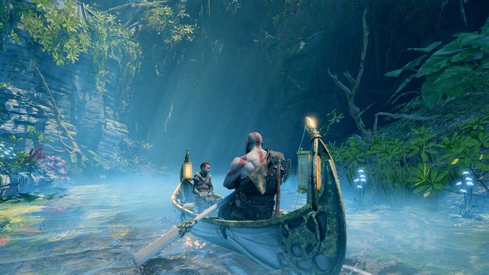 Centraal in de game staat de relatie tussen vader Kratos en zoon Atreus.