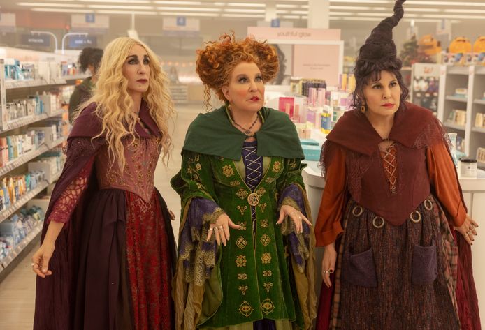 Kathy Najimy, Bette Midler en Sarah Jessica Parker in ‘Hocus Pocus’ 2.