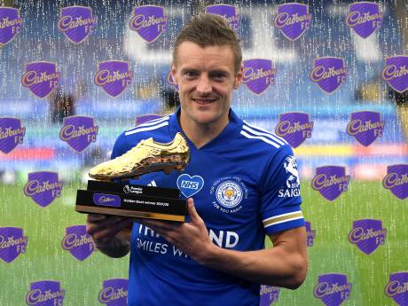 Laatbloeier Vardy (33) nu ook topscorer bij de profs, goaltje meer dan Ings en Aubameyang