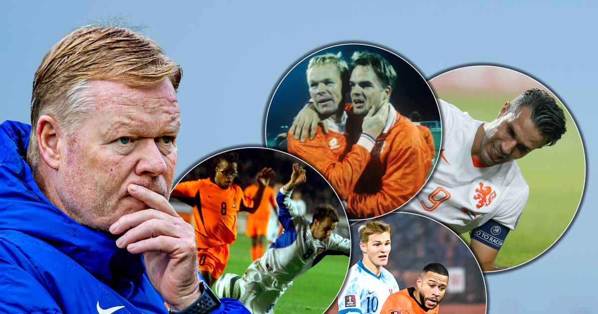 Oranje speelde al tal van erop-of-eronder-wedstrijden, maar wat is de ...