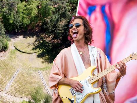 Dit is hoe Jett Rebel voor een albumpresentatie bij het Bostheater in Ommen terechtkomt