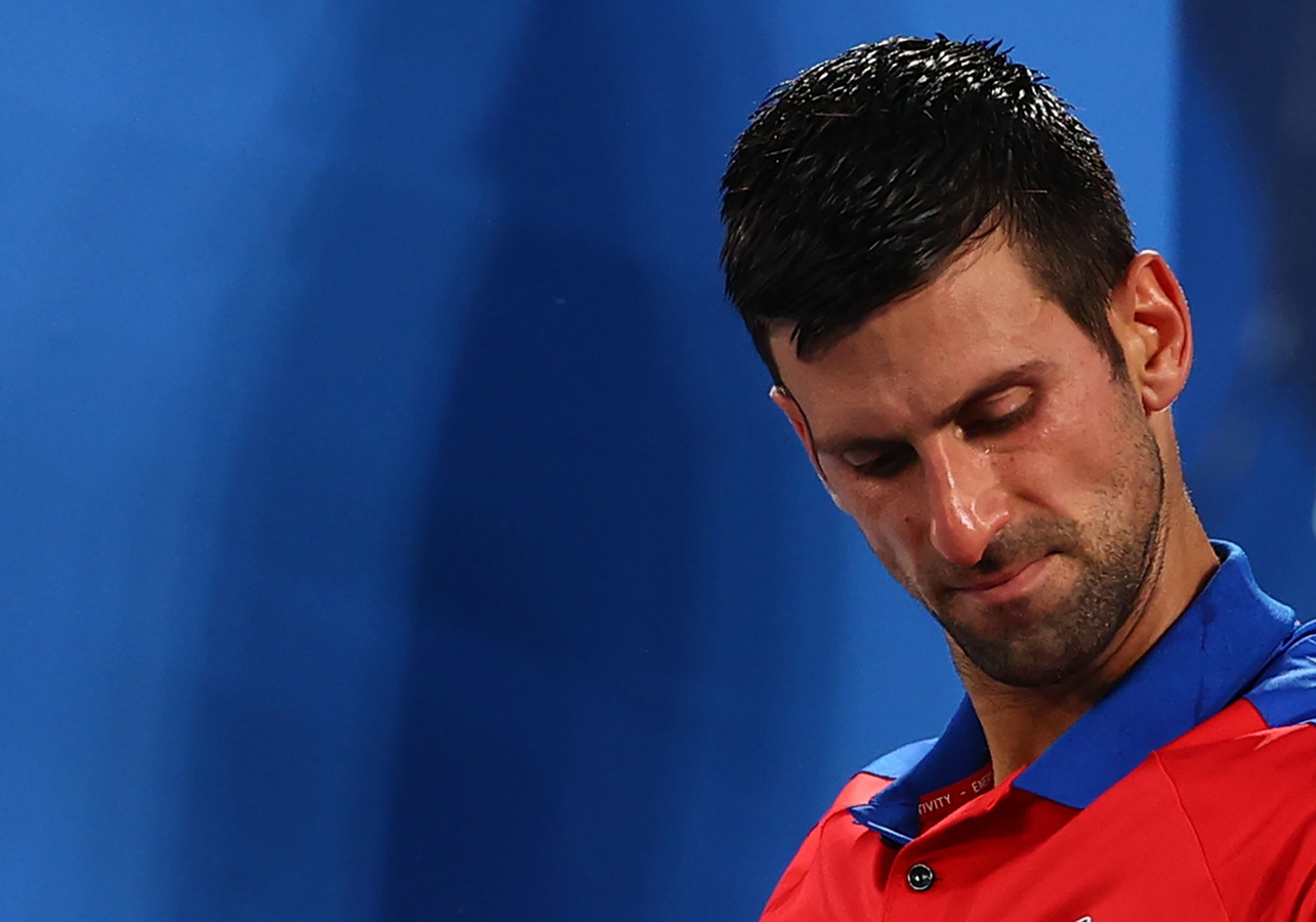 Novak Djokovic moet gaan spelen om het brons.