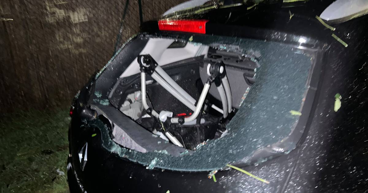 Brabrand invia un rimorchio pieno di auto sostitutive nel nord Italia dopo una grandine infernale |  Casa