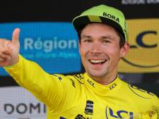 Opgeluchte Primoz Roglic wint Criterium du Dauphiné op slechts acht tellen: ‘Ik kon ze steeds zien rijden’