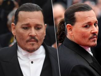 IN BEELD. Johnny Depp in tranen bij staande ovatie voor nieuwe film in Cannes