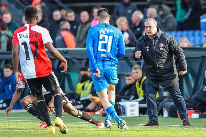 Feyenoord-trainer Dick Advocaat.