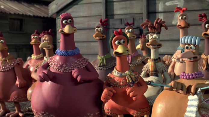 De stop-motionfilm 'Chicken Run’.