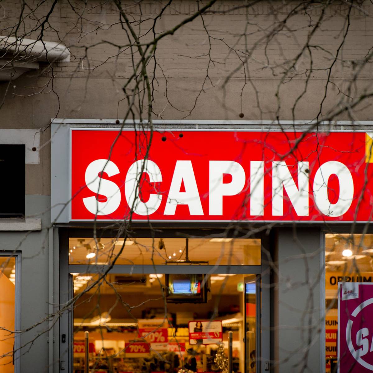 Ook schoenenketen Scapino failliet Binnenland AD