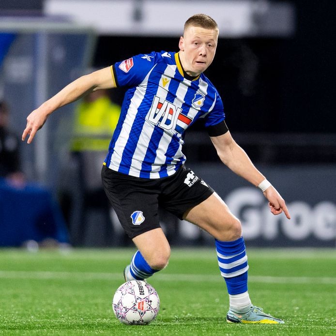 Brian De Keersmaecker in actie namens FC Eindhoven.