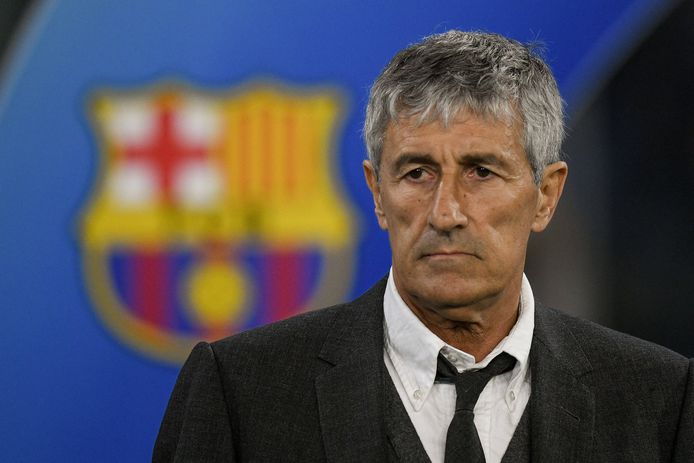 Quique Setién werd ontslagen na de 8-2 nederlaag van FC Barcelona tegen Bayern Munchen in de kwartfinale van de Champions League.